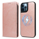 For iPhone 12 Pro Max Magnetic Case Detachable 2 in 1 Leather Wallet Phone Cover