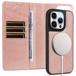 Til iPhone 14 Pro Magnetisk Etui Aftagelig 2-i-1 Læder Pung Telefoncover