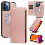 For iPhone 12 Pro / iPhone 12 Magnetic Case Detachable 2 in 1 Leather Wallet Phone Cover