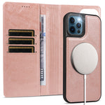 For iPhone 12 Pro / iPhone 12 Magnetic Case Detachable 2 in 1 Leather Wallet Phone Cover