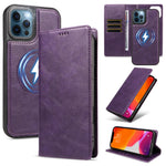 For iPhone 12 Pro / iPhone 12 Magnetic Case Detachable 2 in 1 Leather Wallet Phone Cover