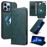 For iPhone 13 Pro Max Magnetic Case Detachable 2 in 1 Leather Wallet Phone Cover