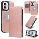 Til iPhone 16 Plus Magnetisk Etui Aftagelig 2-i-1 Læder Pung Telefon Cover