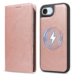 For iPhone 17e / iPhone 16e Magnetic Case Detachable 2 in 1 Leather Wallet Phone Cover