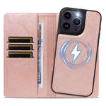 For iPhone 14 Pro Max Magnetic Case Detachable 2 in 1 Leather Wallet Phone Cover