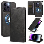 For iPhone 14 Pro Max Magnetic Case Detachable 2 in 1 Leather Wallet Phone Cover