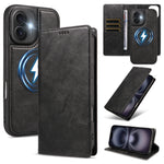 For iPhone 16 Magnetic Case Detachable 2 in 1 Leather Wallet Phone Cover