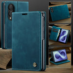 CASEME for Samsung Galaxy Z Fold8 Wallet Case  013 Series PU Leather Phone Cover Stand