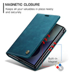 CASEME for Samsung Galaxy Z Fold8 Wallet Case  013 Series PU Leather Phone Cover Stand