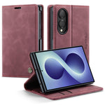 CASEME for Samsung Galaxy Z Fold8 Wallet Case  013 Series PU Leather Phone Cover Stand