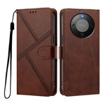 For Honor X9d 5G / Honor Magic8 Lite 5G / Honor X70 5G Case Diamond Stitch PU Leather Wallet Flip Phone Cover with Wrist Strap