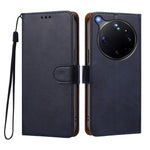 For Oppo Find X9 Ultra 5G Case Wallet Flip Stand PU Leather Phone Cover with Wrist Strap