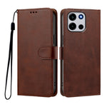 OnePlus Turbo 6V 5G / OnePlus Nord 6 5G / OnePlus Nord CE6 5G / OnePlus Turbo 6 5G-skal Plånboksfodral med fällbart stativ i PU-läder och handledsrem
