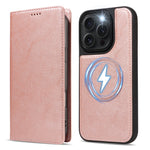 For iPhone 15 Pro Magnetic Case Detachable 2 in 1 Leather Wallet Phone Cover