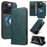 For iPhone 15 Pro Magnetic Case Detachable 2 in 1 Leather Wallet Phone Cover