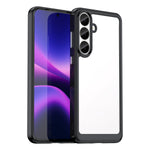 WANLONFENG för Samsung Galaxy S26 FE mobilskal XC-serien TPU akrylskal med härdat glas (stort linshål)