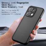 For Oppo Reno16 Pro 5G (Global) Case Skin-Touch TPU + PC Matte Phone Back Cover