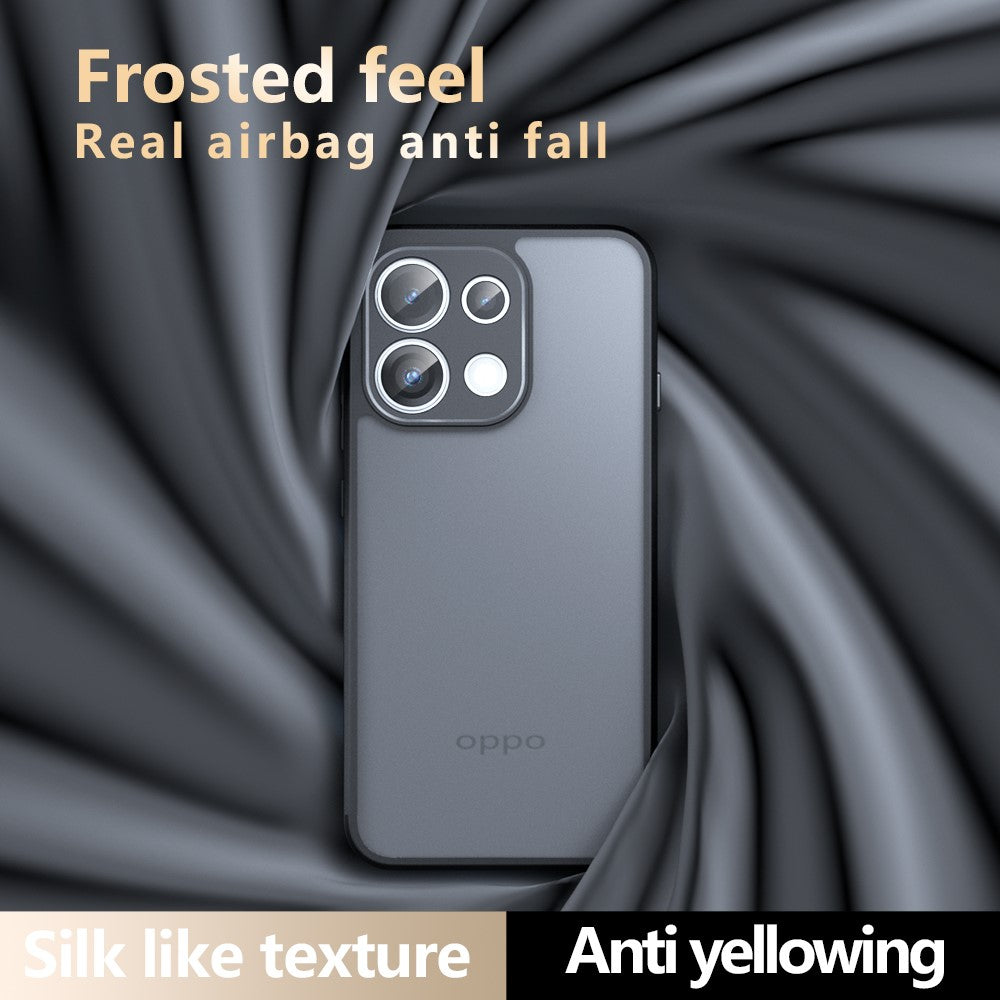 For Oppo Reno16 Pro 5G (Global) Case Skin-Touch TPU + PC Matte Phone Back Cover