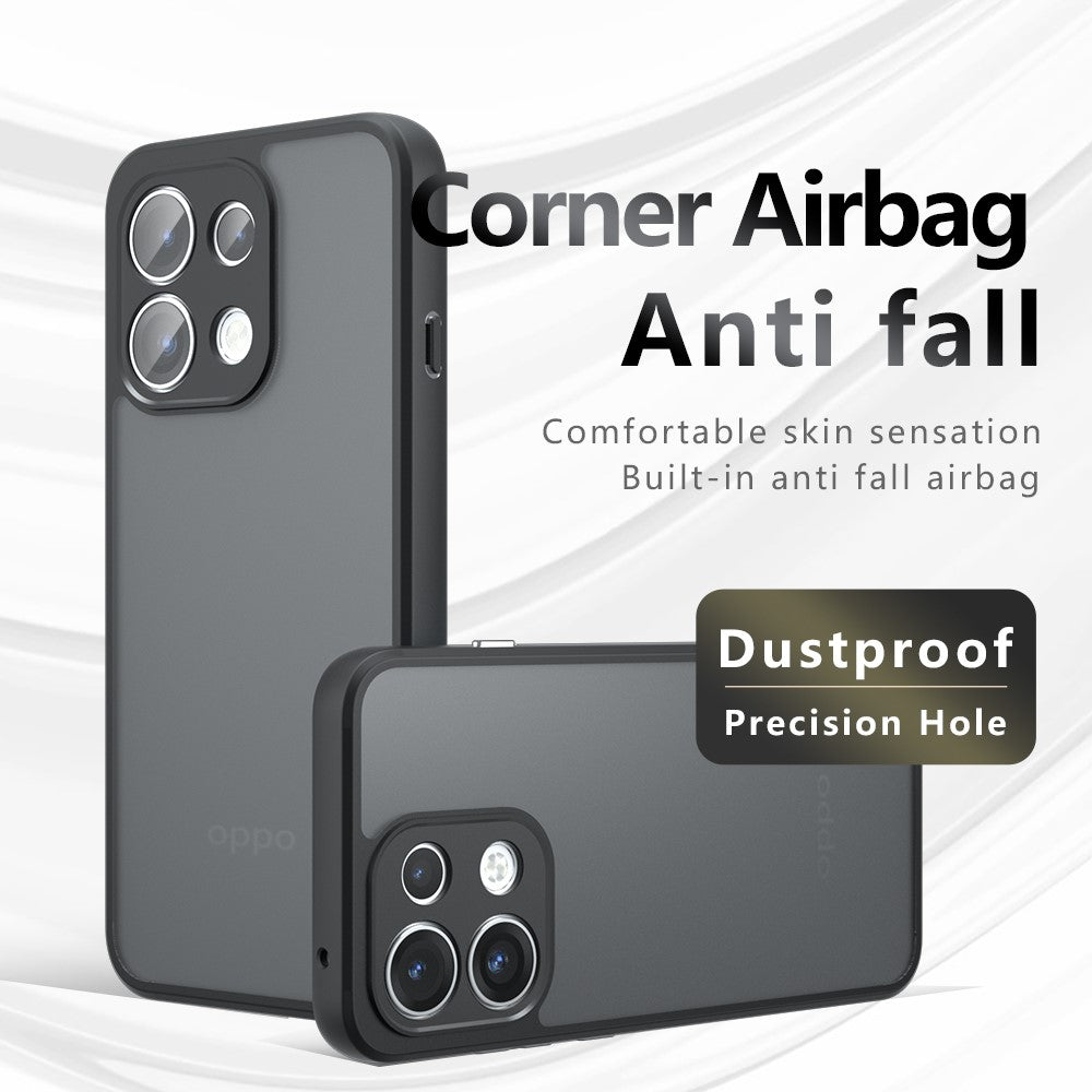 For Oppo Reno16 Pro 5G (Global) Case Skin-Touch TPU + PC Matte Phone Back Cover