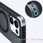 Oppo Reno16 Pro 5G (Global) / Reno16 5G (Global) Magnetiskt Skal TPU + PC Matt Skin Touch mobilskal