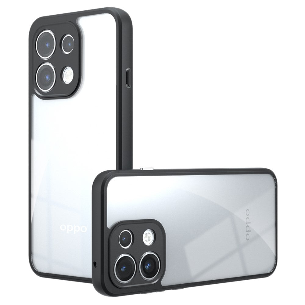 Til Oppo Reno16 FS 5G / Reno16 F 5G Cover TPU + PC Stødsikkert Telefoncover