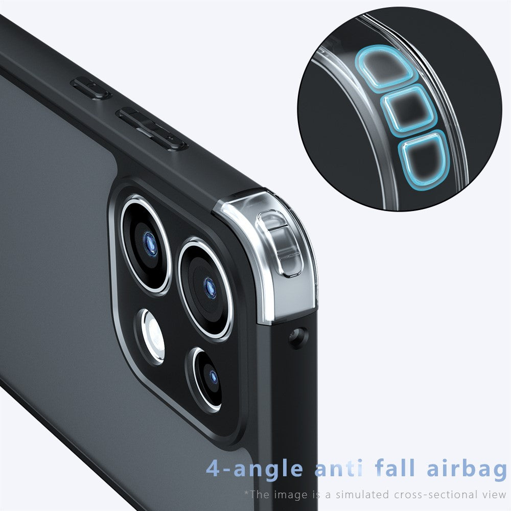 Til Oppo Reno16 FS 5G / Reno16 F 5G Cover TPU + PC Stødsikkert Telefoncover