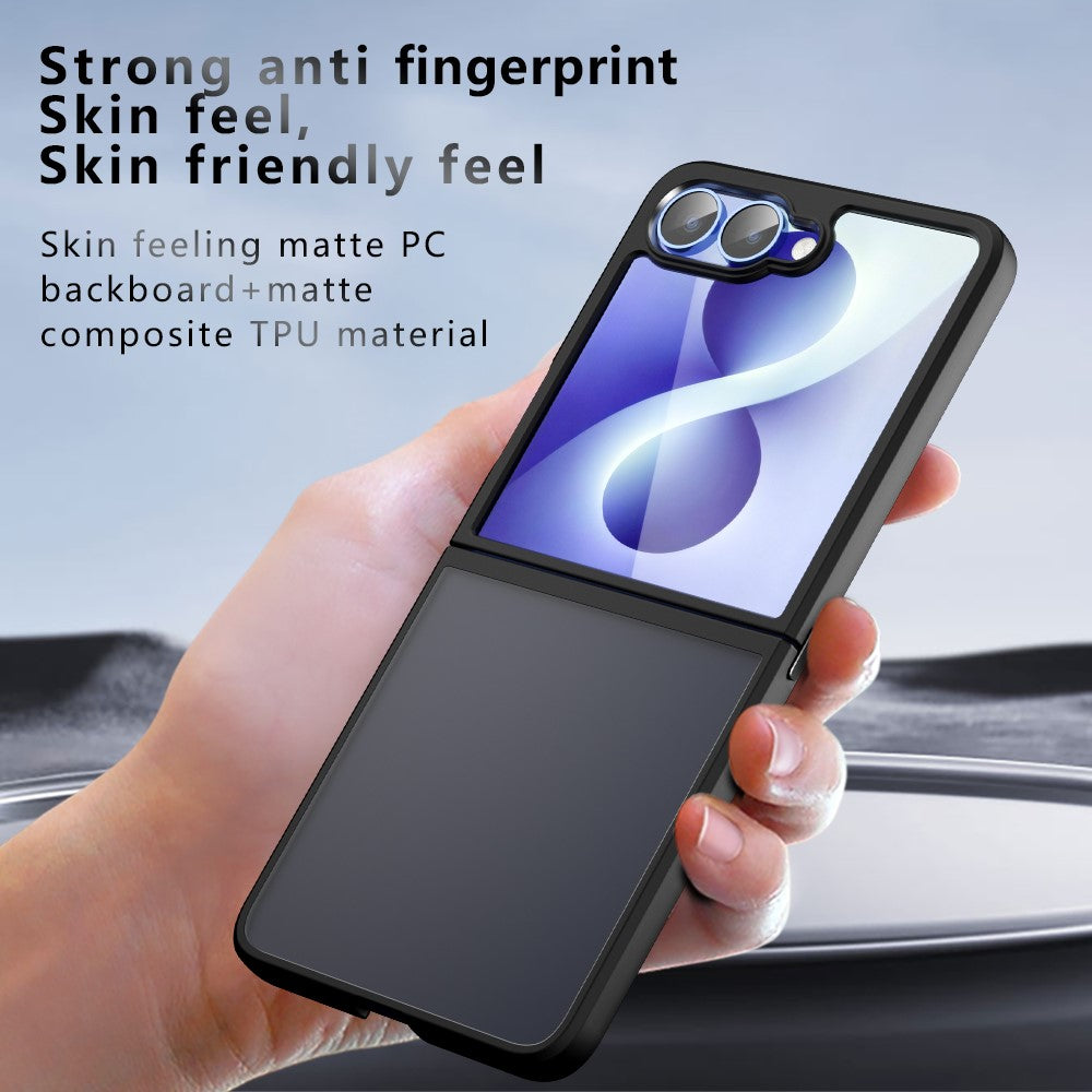 Samsung Galaxy Z Flip8 Skal Skin-Touch TPU + PC Matt mobilskal