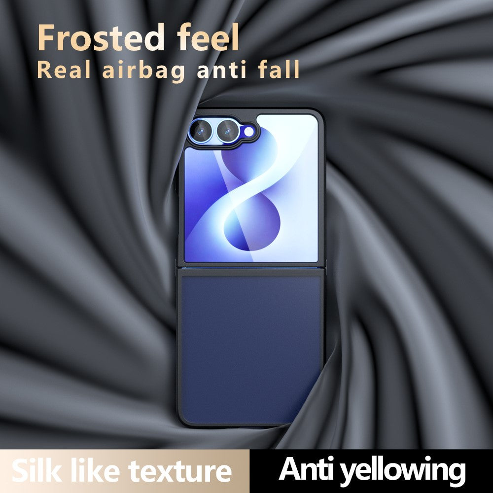 Samsung Galaxy Z Flip8 Skal Skin-Touch TPU + PC Matt mobilskal