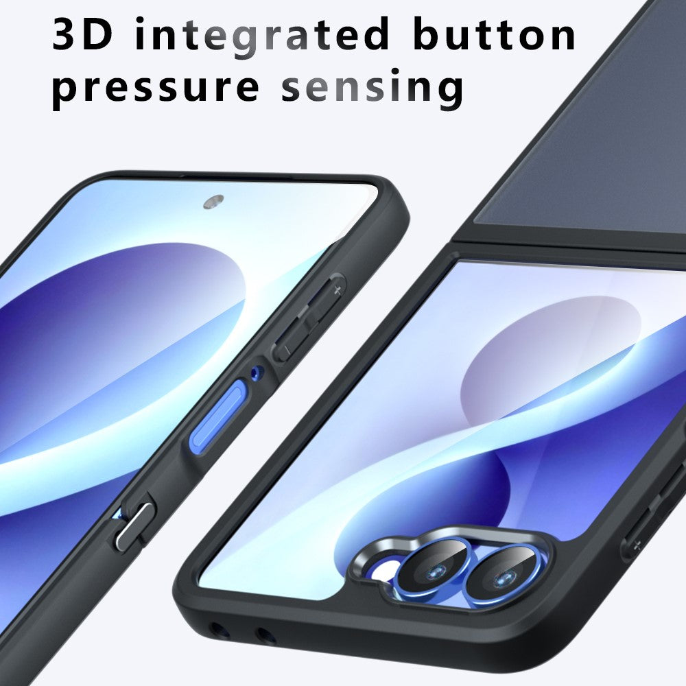 Samsung Galaxy Z Flip8 Skal Skin-Touch TPU + PC Matt mobilskal