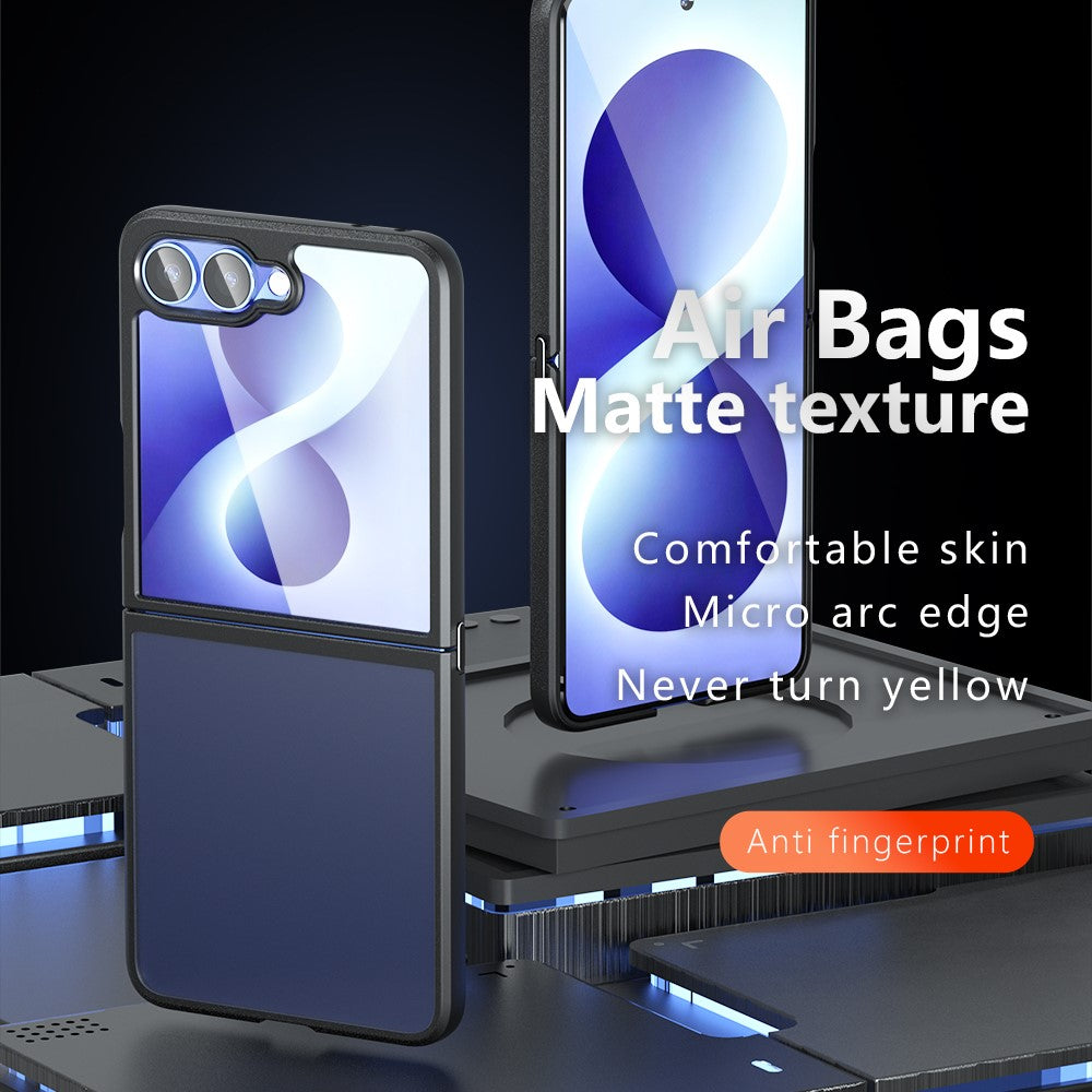 Samsung Galaxy Z Flip8 Skal Skin-Touch TPU + PC Matt mobilskal