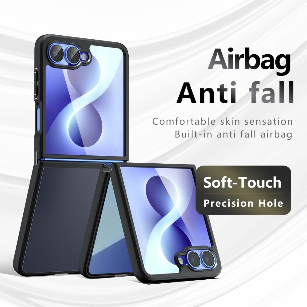 Samsung Galaxy Z Flip8 Skal Skin-Touch TPU + PC Matt mobilskal