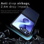 Samsung Galaxy Z Flip8 Skal Skin-Touch TPU + PC Matt mobilskal