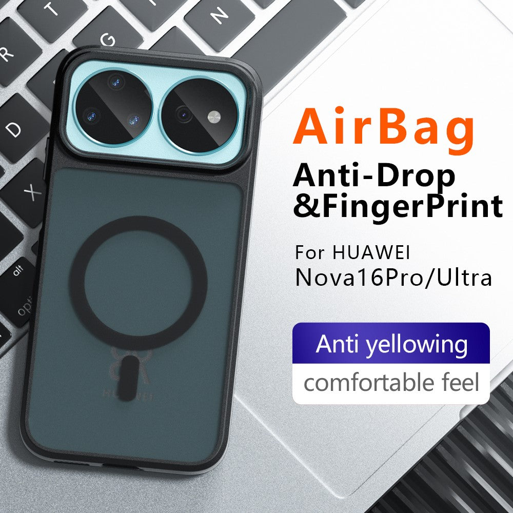 Huawei Nova 16 Pro 5G / Nova 16 Ultra 5G Magnetiskt Skal TPU + PC Matt Skin Touch mobilskal
