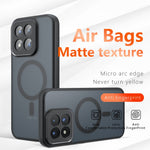 For Xiaomi 17 Max Magnetic Case TPU + PC Matte Skin Touch Phone Cover