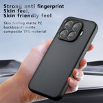 Xiaomi 17T-skal Skin-Touch TPU + PC Matt mobilbaksida
