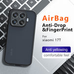 For Xiaomi 17T Case Skin-Touch TPU + PC Matte Phone Back Cover