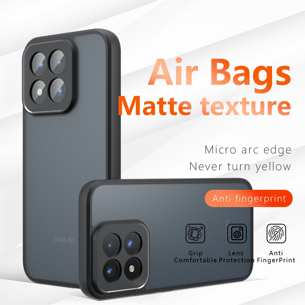 For Xiaomi 17 Max Case Skin-Touch TPU + PC Matte Phone Back Cover