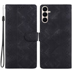 For Samsung Galaxy S26 FE Wallet Case Imprinted Ethnic Pattern Leather Phone Cover with Wrist Strap