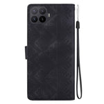 For Xiaomi 17T Pro Wallet Case Imprinted Ethnic Pattern Leather Phone Cover with Wrist Strap