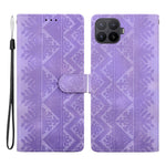 For Xiaomi 17T Pro Wallet Case Imprinted Ethnic Pattern Leather Phone Cover with Wrist Strap