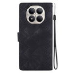 For Xiaomi Redmi Note 15 Pro+ 5G (Global)  /  Poco M8 Pro 5G Wallet Case Imprinted Ethnic Pattern Leather Phone Cover with Wrist Strap