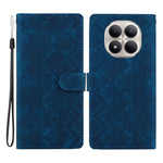 For Xiaomi Redmi Note 15 Pro+ 5G (Global)  /  Poco M8 Pro 5G Wallet Case Imprinted Ethnic Pattern Leather Phone Cover with Wrist Strap