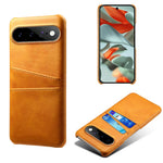 For Google Pixel 11 Pro XL Case Dual Card Slots PU Leather + Hard PC Phone Cover