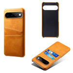 For Google Pixel 11 Pro XL Case Dual Card Slots PU Leather + Hard PC Phone Cover