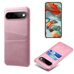 For Google Pixel 11 Pro XL Case Dual Card Slots PU Leather + Hard PC Phone Cover