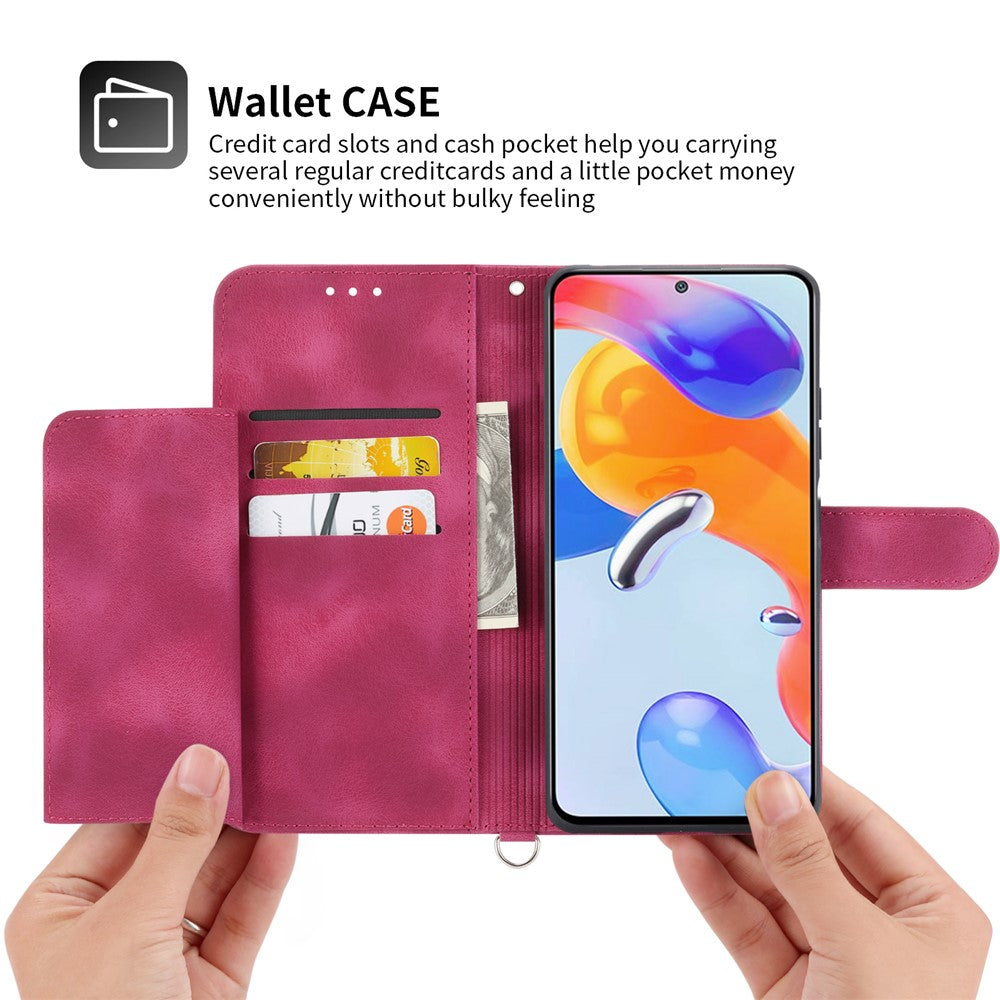 Shoulder Bag Phone Case for Xiaomi 13 Pro 5G, Wallet Function Skin-touch Feeling Imprinted Flowers Stand Leather Wristlet Pouch