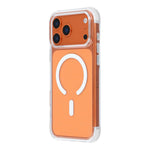 X-LEVEL til iPhone 18 Pro Max / 17 Pro Max Magnetisk Cover, Glitter Krystalklar PC Stødsikker Telefoncover