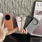For Oppo Find N6 5G Case Simple Design Shockproof PU + PC Phone Back Cover