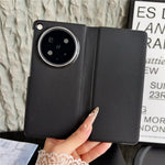 For Oppo Find N6 5G Case Simple Design Shockproof PU + PC Phone Back Cover
