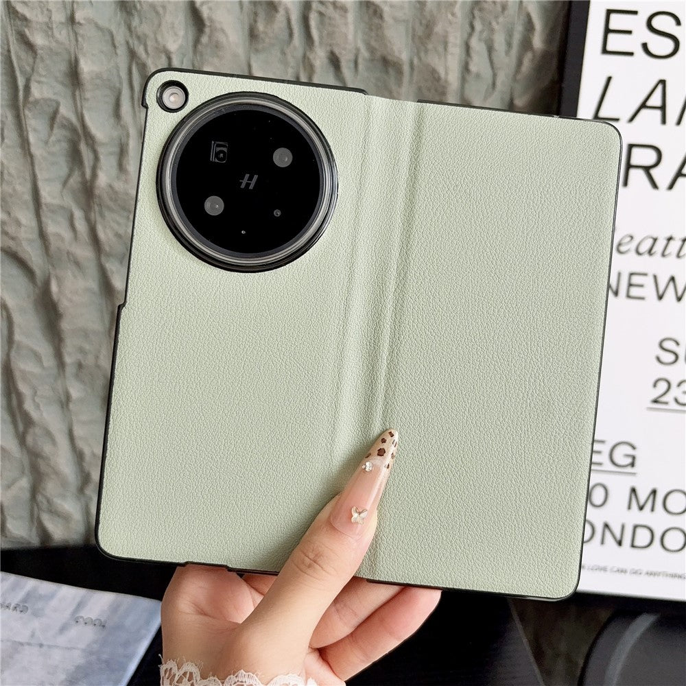 For Oppo Find N6 5G Case Simple Design Shockproof PU + PC Phone Back Cover